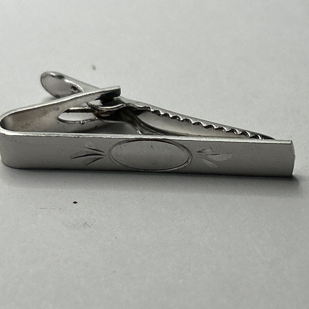 Sterling Silver Crosby Tie Bar Sprig Accent, 925